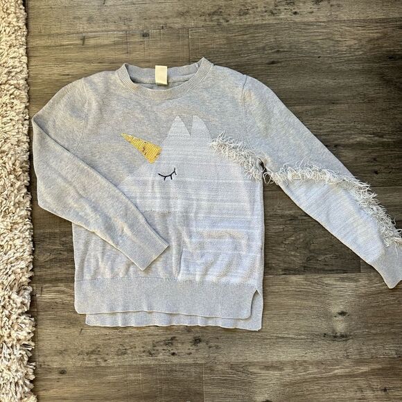 GIRLS UNICORN OSHKOSH PULLOVER SIZE 8 - Picture 1 of 3
